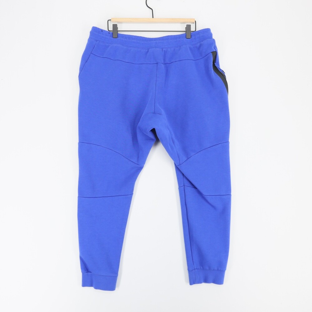 Nike Tech Fleece Joggers Mens 2XL Blue Sweatpants Tapered Activewear Gym - Picture 2 of 12